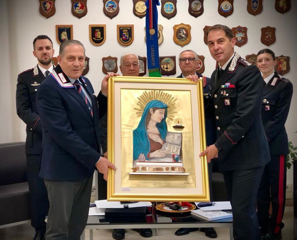 Vibo, donata ai Carabinieri l’effige della “Virgo Fidelis”