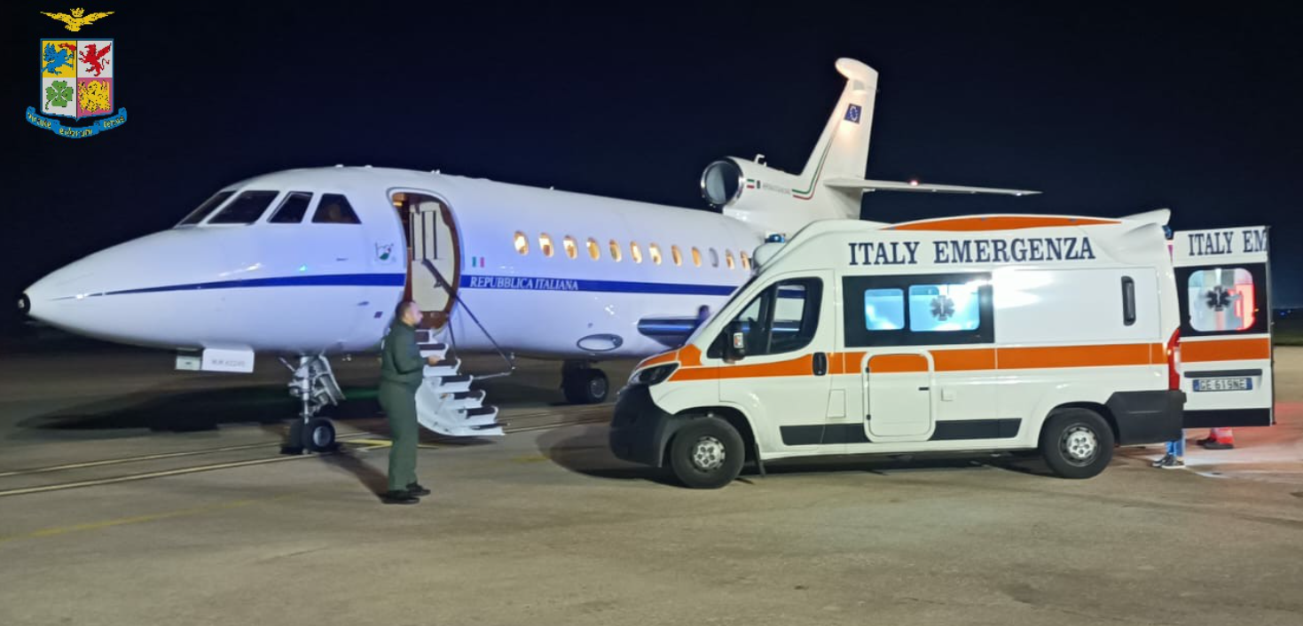 Volo sanitario urgente da Lamezia a Firenze: 11enne in pericolo di vita