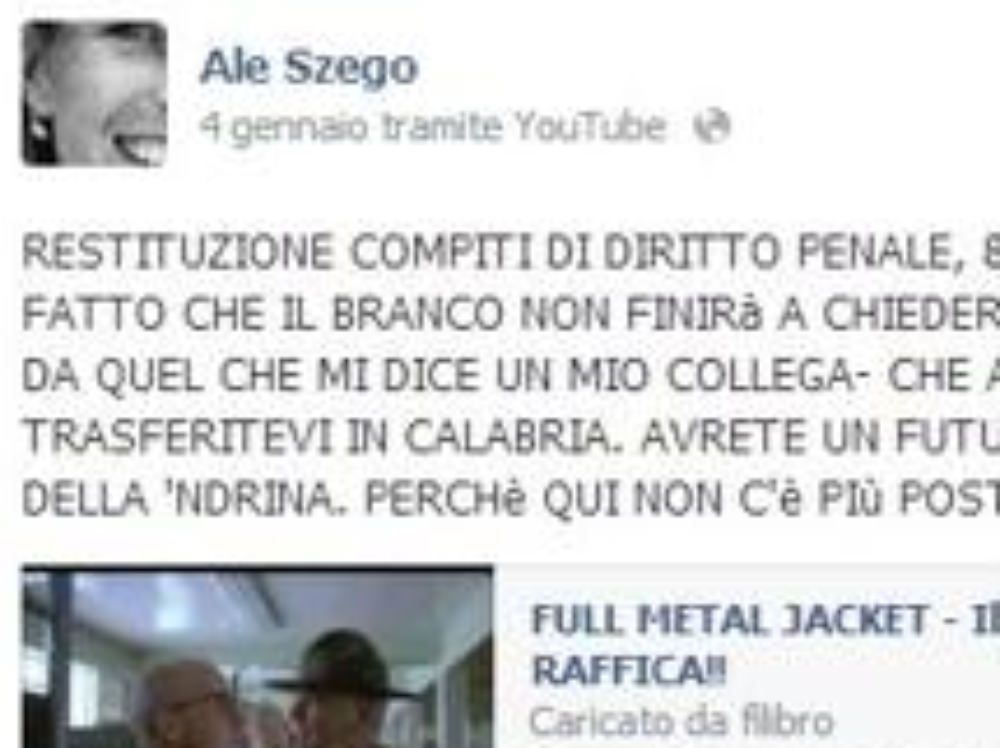 Giallo sulla frase razzista della prof bergamasca