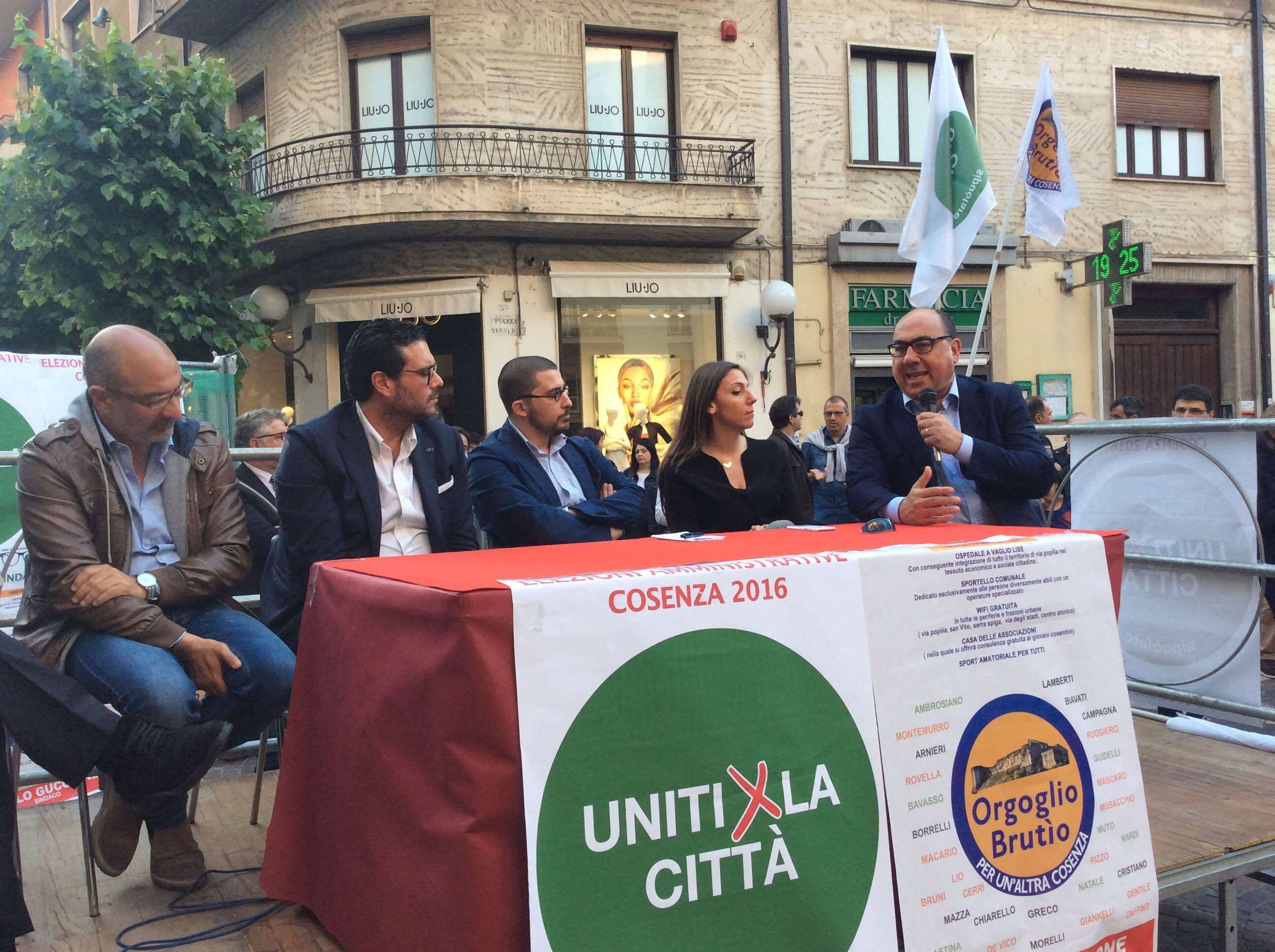 Guccione: «Posso vincere al primo turno»