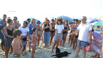 Ricadi, a caccia dei nidi di tartaruga con il fiuto dei “Tartadog”