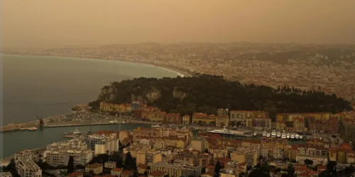 Copernicus, in arrivo sabbia del Sahara sul Mediterraneo est