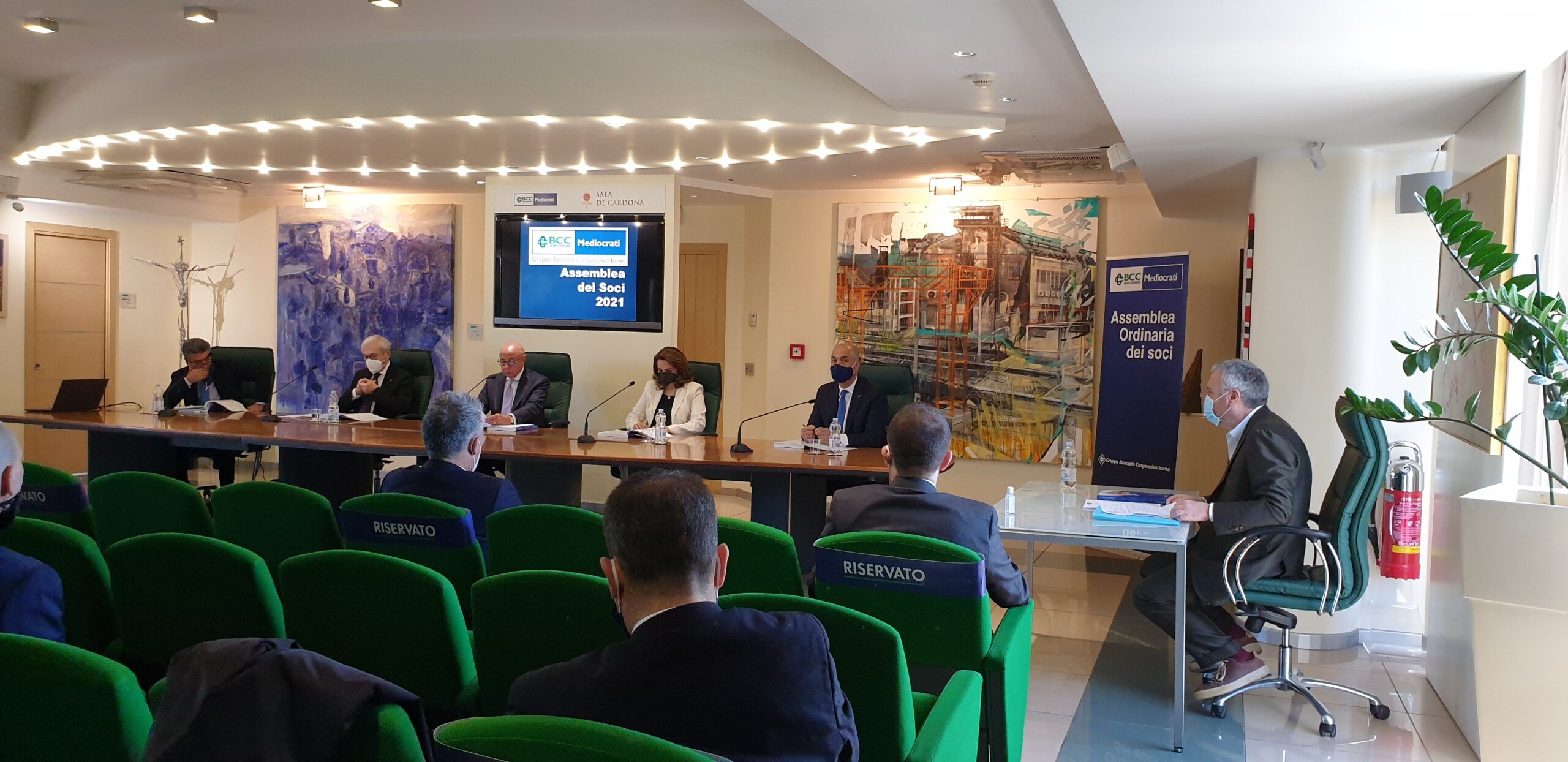 Paldino confermato al vertice della Bcc Mediocrati