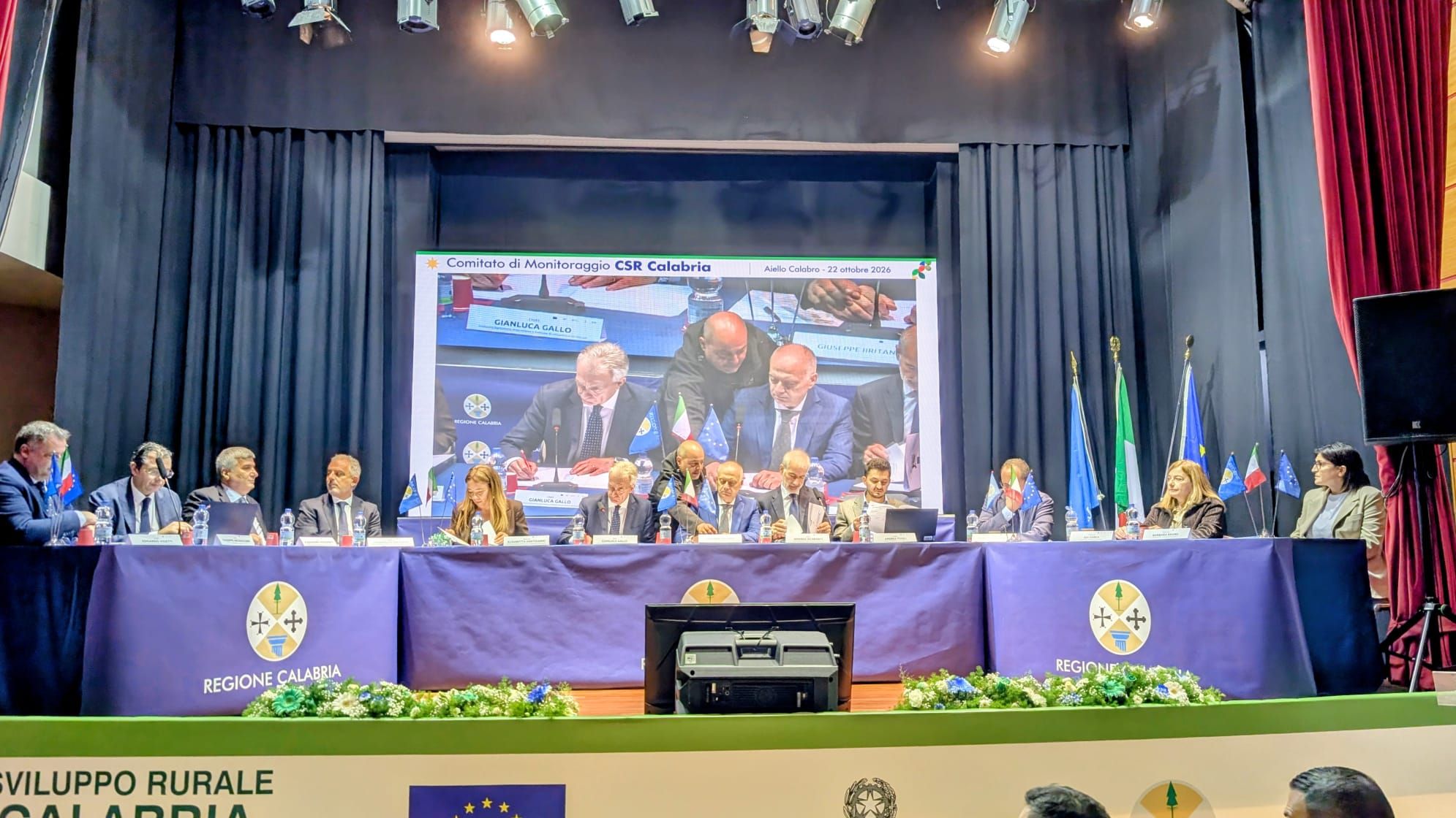 Il Comitato di Sorveglianza Psr e Csr Calabria, Gallo: «Non abbiamo restituito un centesimo in Europa»