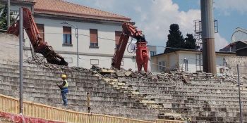 Lavori allo stadio di Catanzaro, Fiorita: «L’obiettivo è disputare tutte le gare di campionato al Ceravolo»