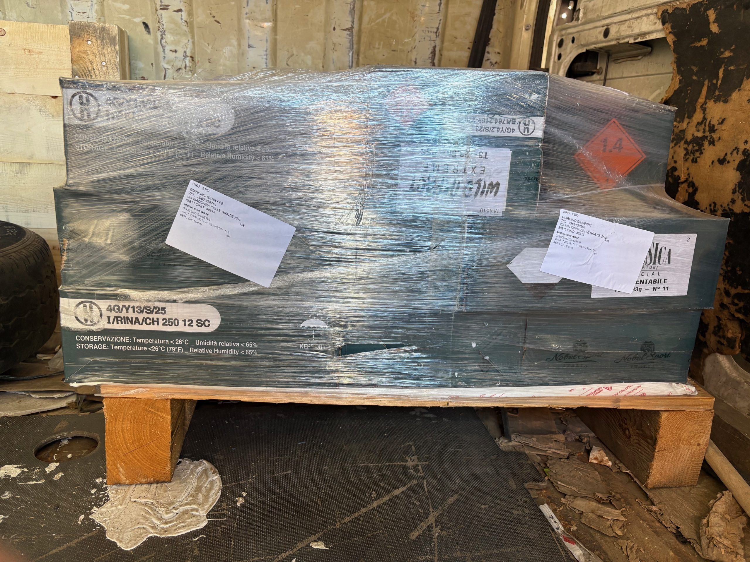 Scoperto con 5mila munizioni a bordo di un autocarro, sanzionato 68enne nel Catanzarese