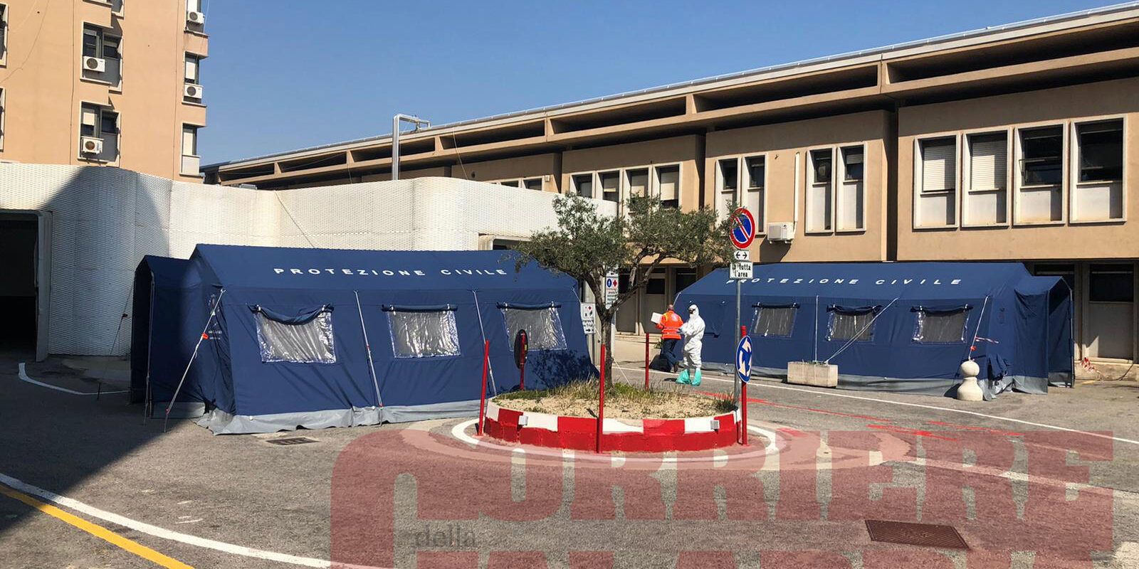 Corigliano Rossano, tende pre-triage inutilizzate: il caso arriva in Parlamento