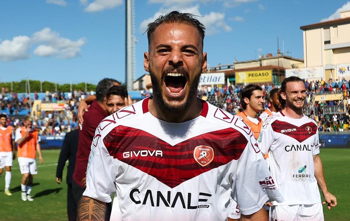 Reggina “corsara” a Pisa: un gol nel primo tempo di Canotto tiene gli amaranto in cima alla classifica