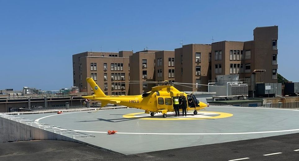 Emergenza a Praia a Mare, l’elisoccorso notturno salva una donna incinta
