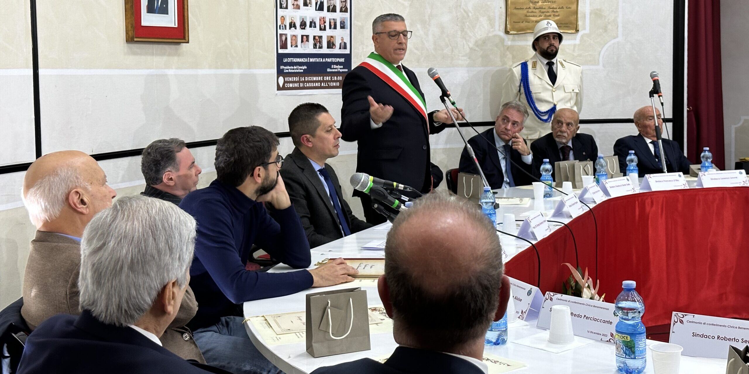 Cassano allo Ionio, benemerenza civica a tutti i sindaci dal Dopoguerra ad oggi – FOTO