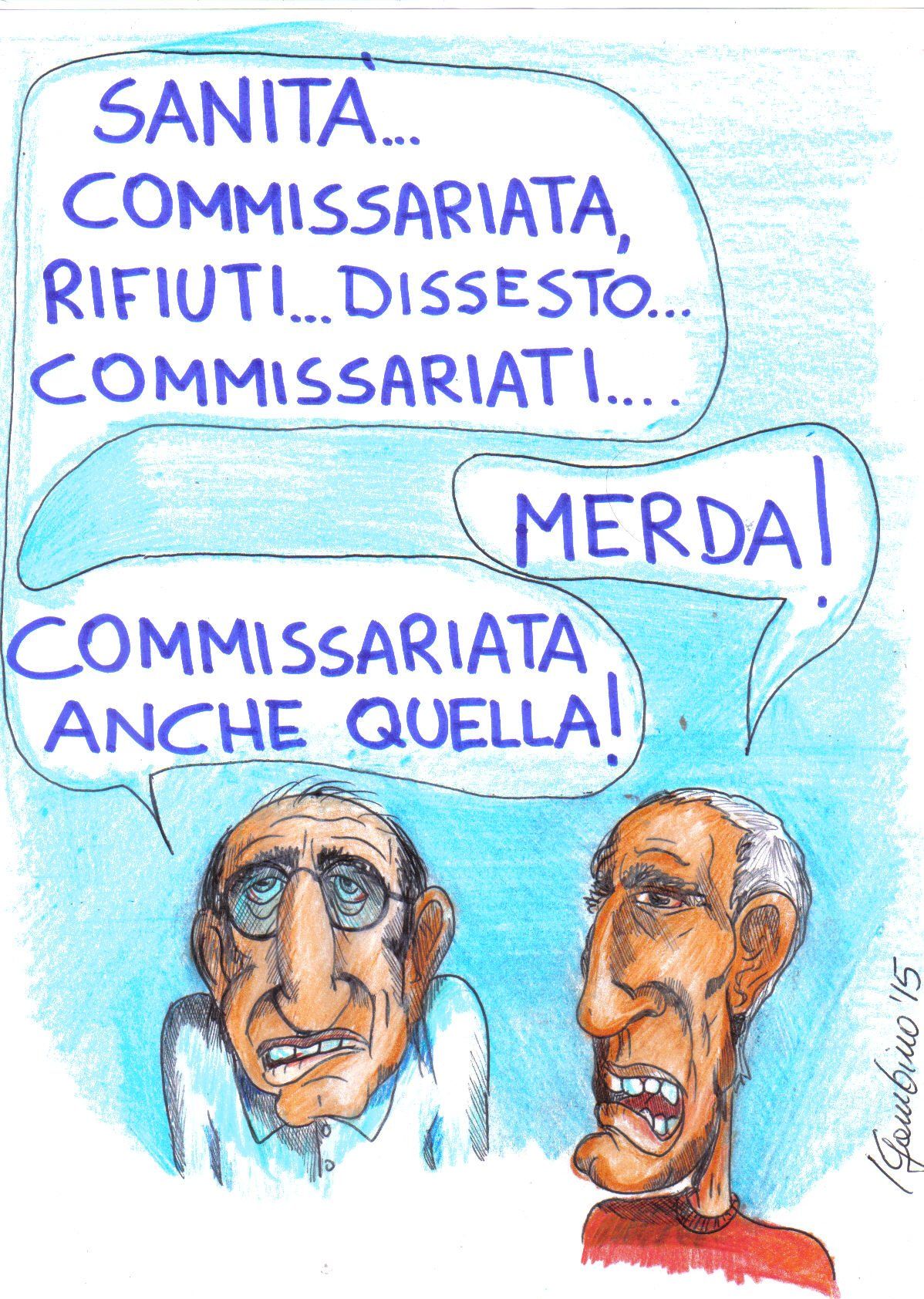 La terra dei commissariamenti