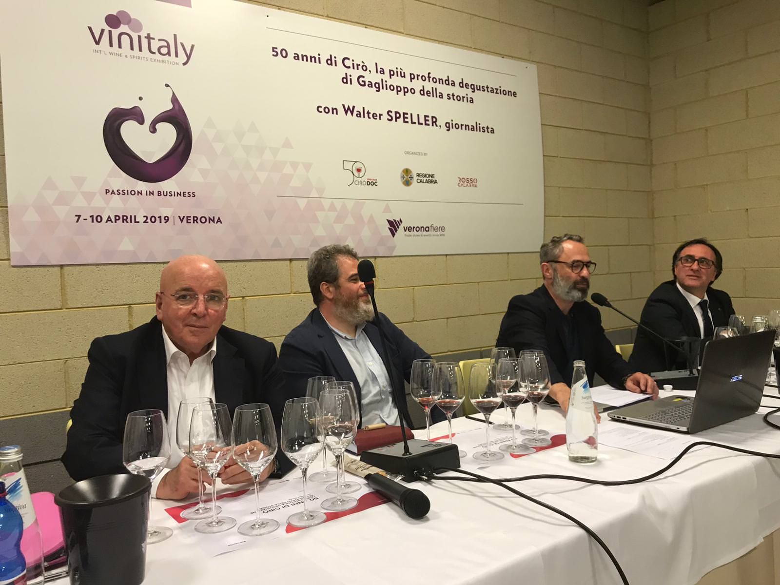 Festeggiati al Vinitaly i 50 anni del dop Cirò – VIDEO