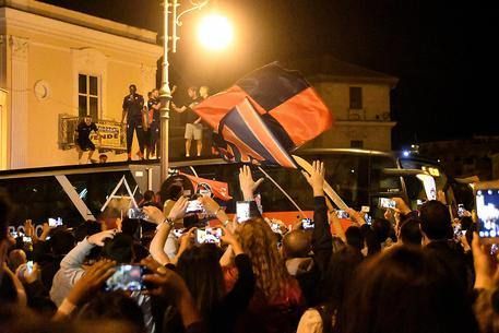 Salvezza Crotone, festeggiamenti fino all'alba