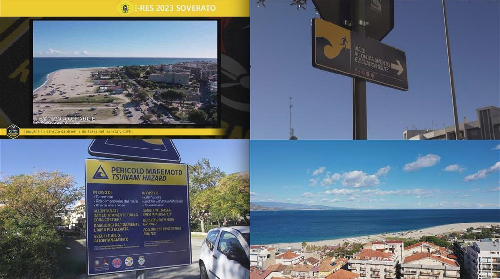 Esercitazione di protezione civile a Soverato: simulato uno tsunami