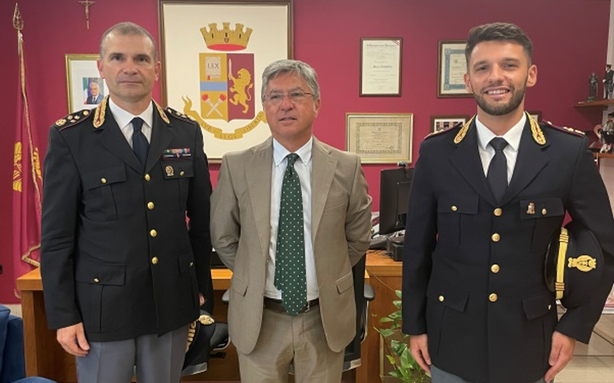 Crotone, Bello a capo della Polizia stradale