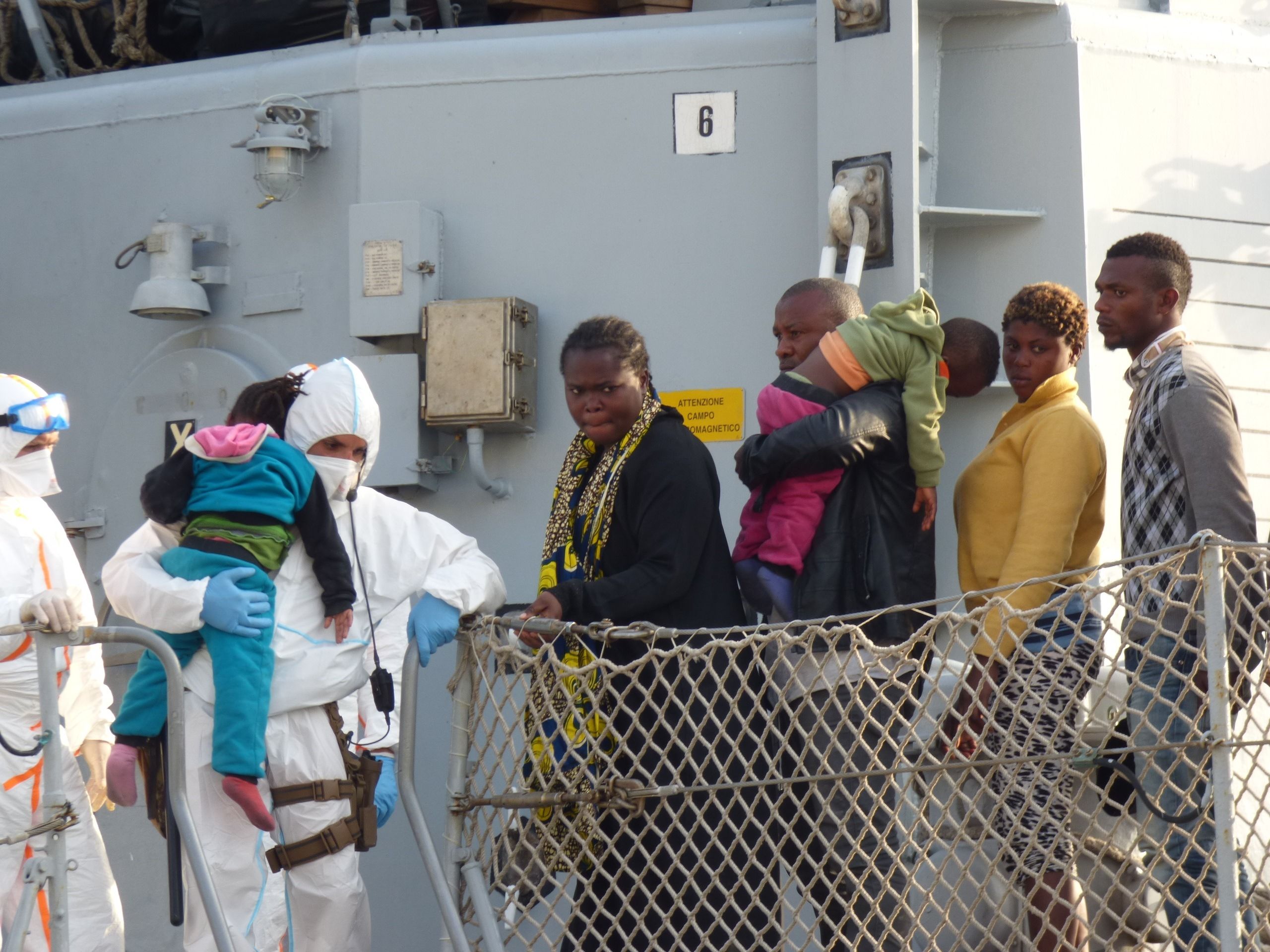 Sbarco a Reggio, fermati cinque scafisti