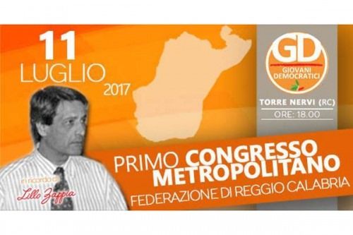 A Reggio primo congresso metropolitano dei Gd