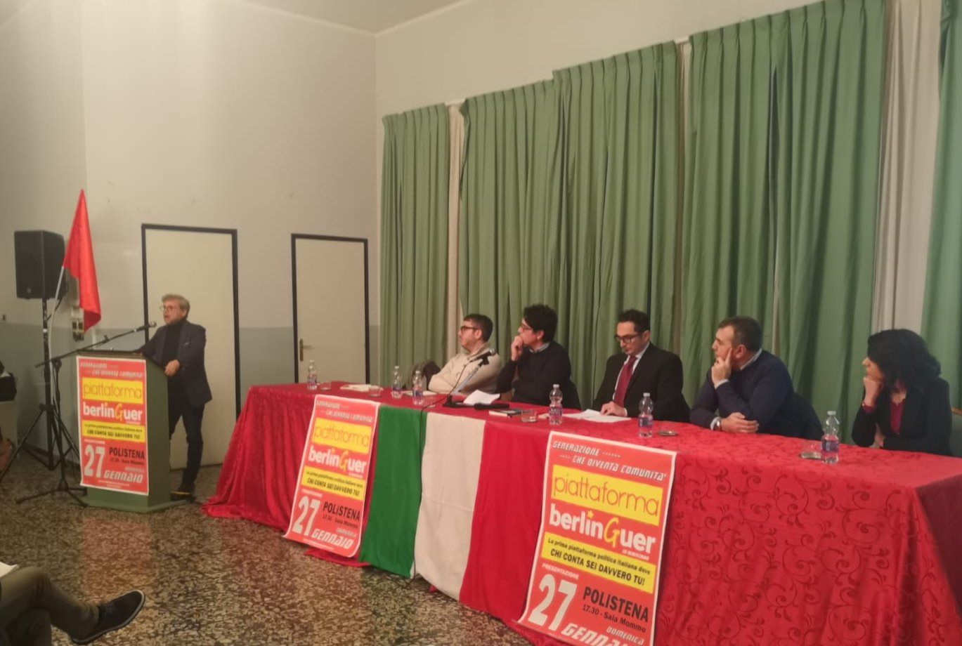 Polistena, nasce la piattaforma Berlinguer