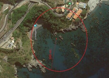 Paura a Scalea, rinvenuto un ordigno bellico tra gli scogli