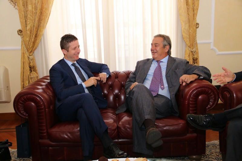 Catanzaro, visita dell'ambasciatore argentino