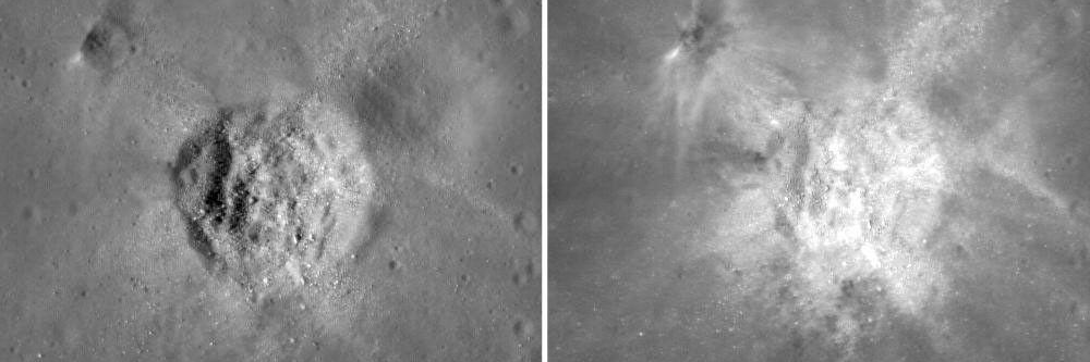Sulla Luna compare un cratere più grande del Colosseo