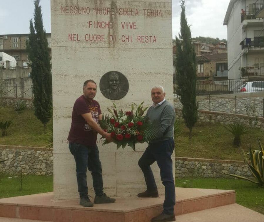 Soriano, riparato il monumento dedicato a Filippo Ceravolo