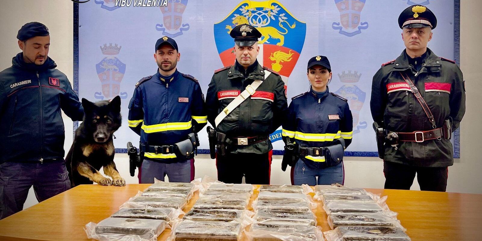 In auto con 22kg di cocaina purissima, un arresto a Vibo