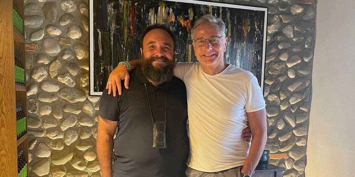 Incursione di Paolo Bonolis nella “casa” dell’amaro Jefferson