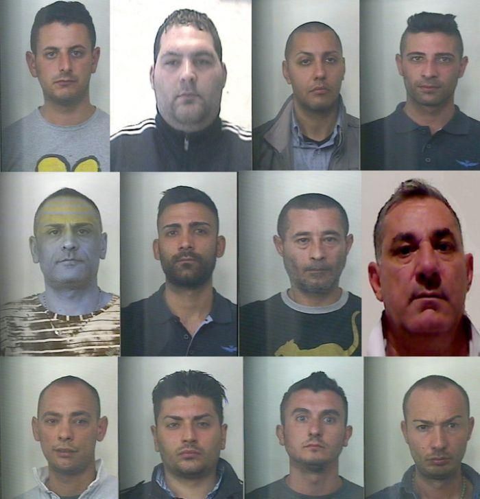 Tutti in carcere gli esponenti del clan Rango-Zingari
