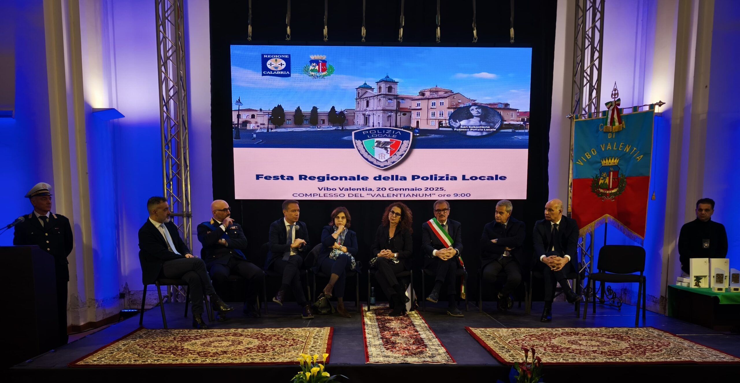 A Vibo la festa regionale della Polizia locale. «Presidio importante per i territori» – FOTO E VIDEO