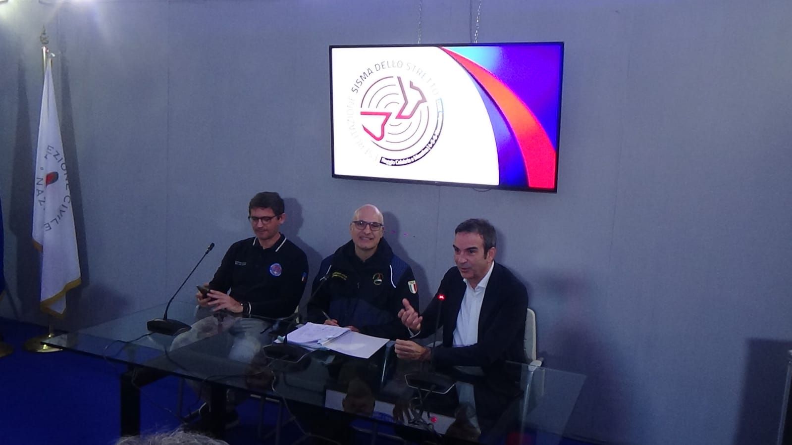 Il sisma (simulato) nello Stretto. «Calabria ad altissimo rischio, giusto prepararsi» – VIDEO E FOTO