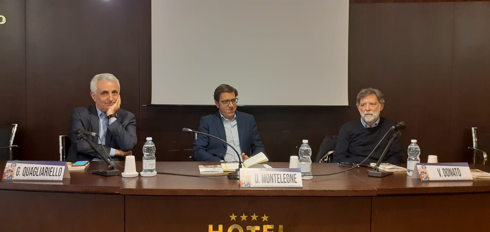 Quagliariello lancia due liste per Donato: «Obiettivo dieci per cento»