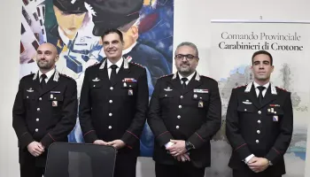 Carabinieri, a Crotone si insedia il nuovo comandante Pini. «Territorio delicato e complesso» – VIDEO
