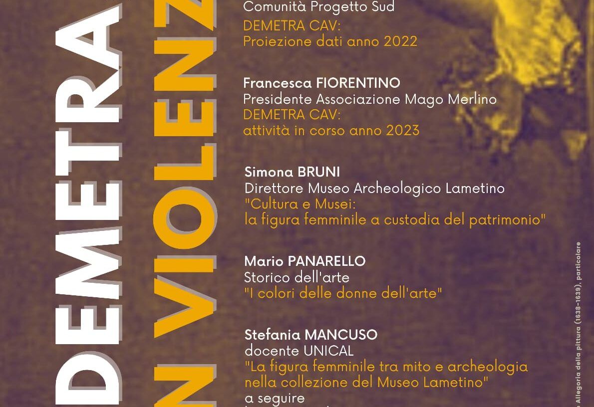 A Lamezia la presentazione dei dati e delle attività di Demetra Centro Anti Violenza