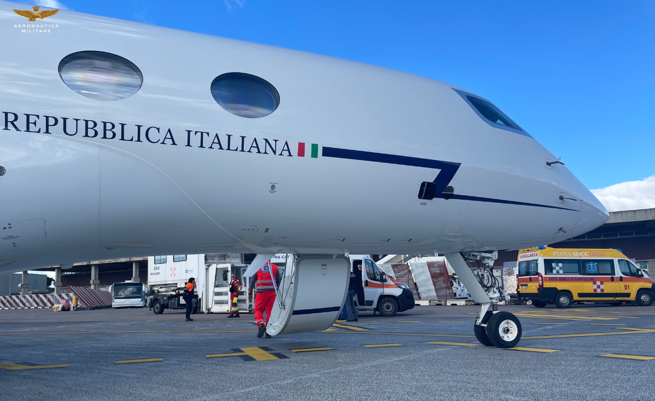 Volo salva vita Lamezia-Ciampino per un neonato