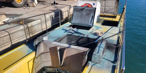 incendio battello puliscimare 1