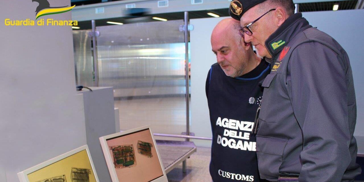 Fiume di denaro contante, pari a oltre 2 milioni, intercettato nel 2023 all’aeroporto di Lamezia