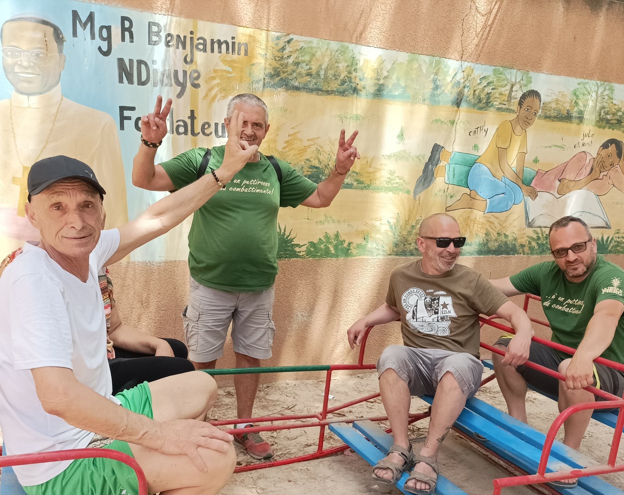 La Terra di Piero in Senegal per portare materiali destinati alla popolazione