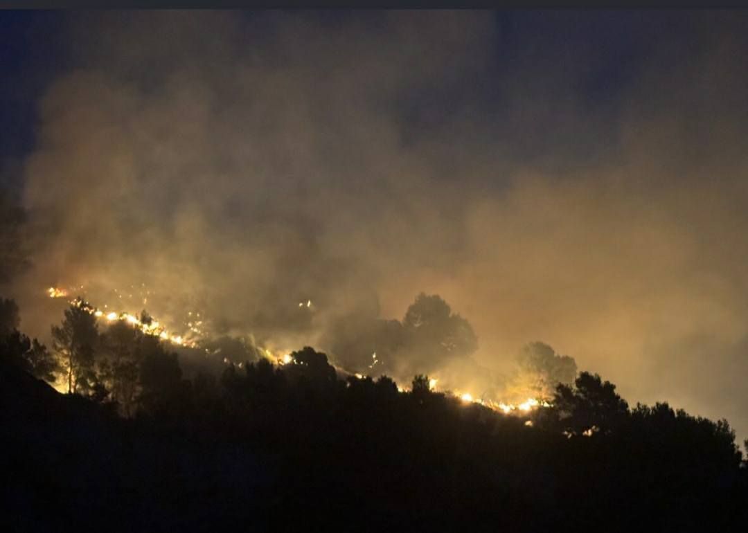 Notte di fuoco ad Amendolara. Il sindaco: «Incendio colossale, ma abbiamo vinto»