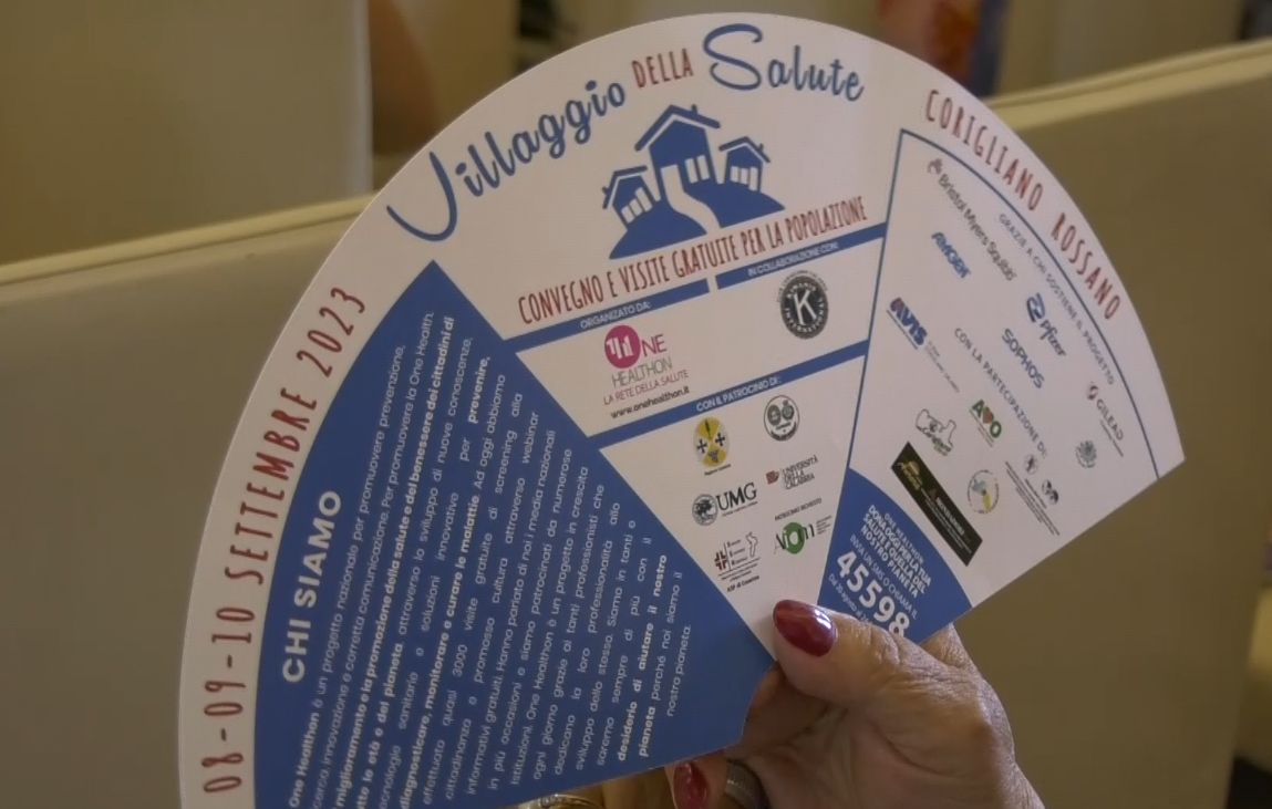 A Corigliano il “villaggio della salute”. «La prevenzione rappresenta l’arma più potente»