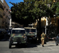Catanzaro, esercito schierato per la sorveglianza della Corte d'Appello