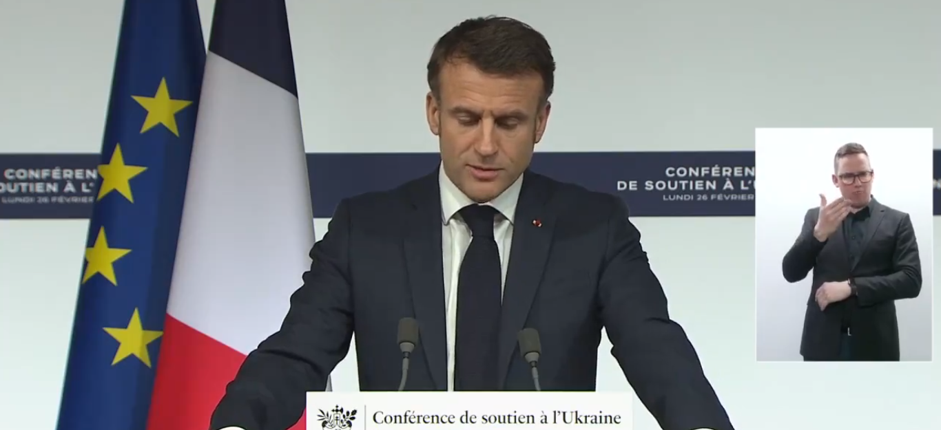 Macron non esclude l’invio di truppe di terra in Ucraina
