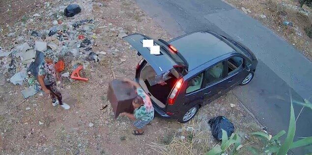 Lamezia, le telecamera beccano i furbetti dei rifiuti: denunce e atti in Procura
