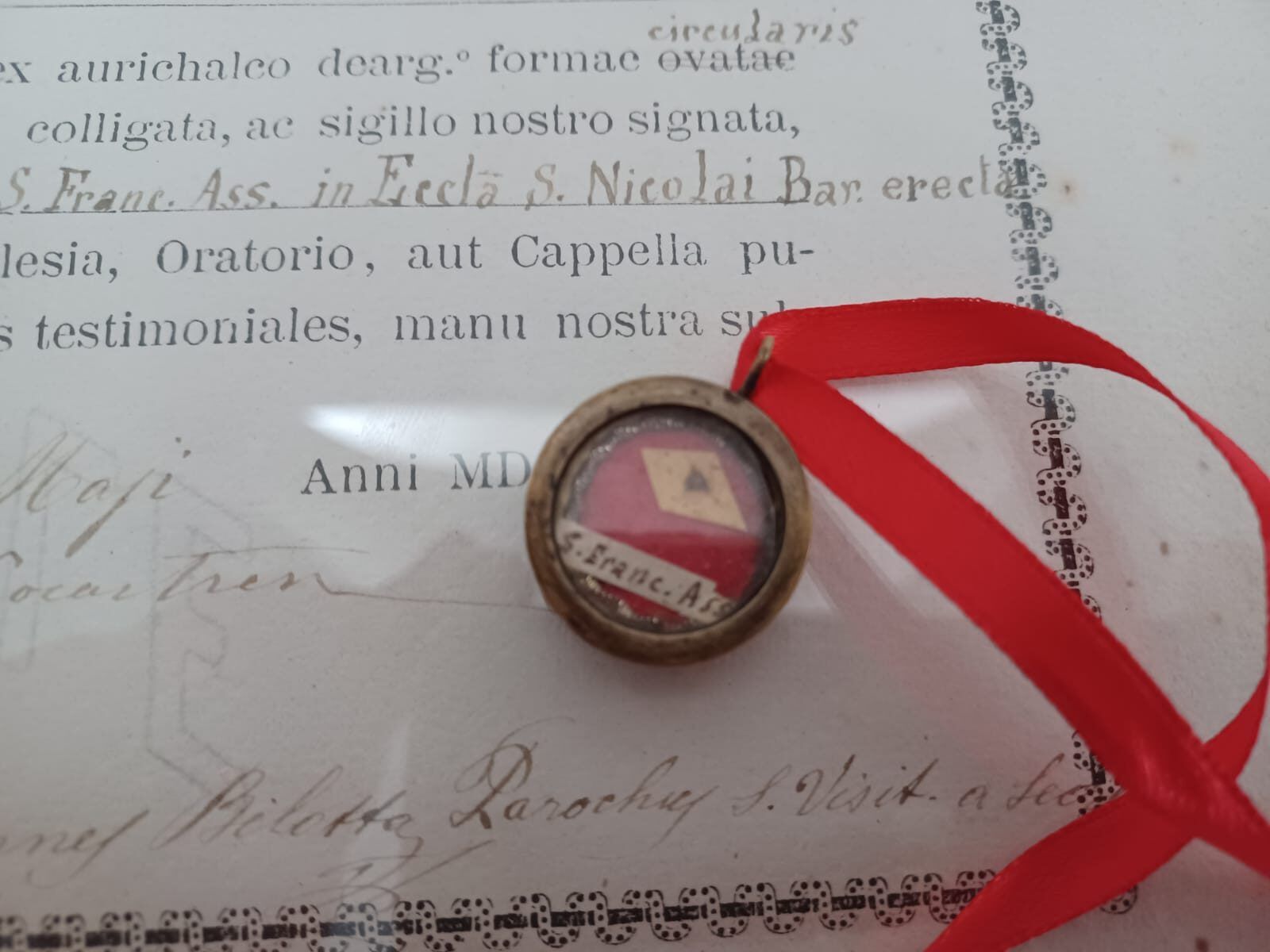 Curinga, dopo 130 anni ritrovata una reliquia di San Francesco d’Assisi. Domani la celebrazione