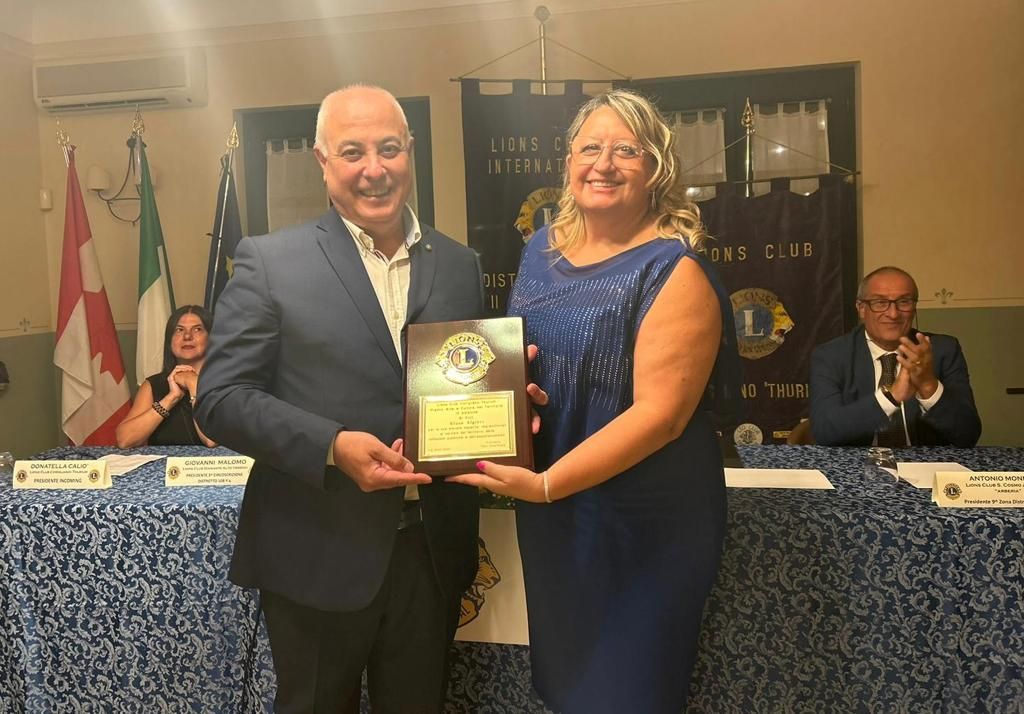 A Klaus Algieri il premio Lions “Arte e cultura nel Territorio”