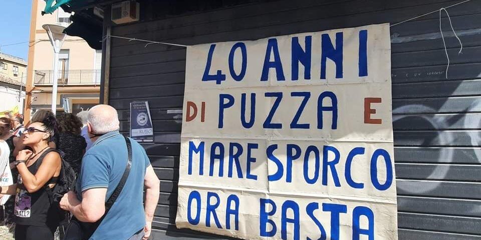 Catanzaro, il depuratore della discordia: a Lido cittadini in piazza
