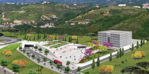 Planetario e piazza delle Scienze