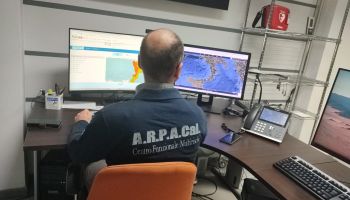 Maltempo in Calabria, l’Arpacal attiva il presidio notturno del Centro Funzione Multirischi