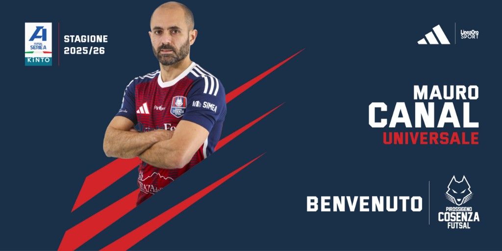 Pirossigeno Cosenza, ingaggiato il brasiliano Mauro Canal