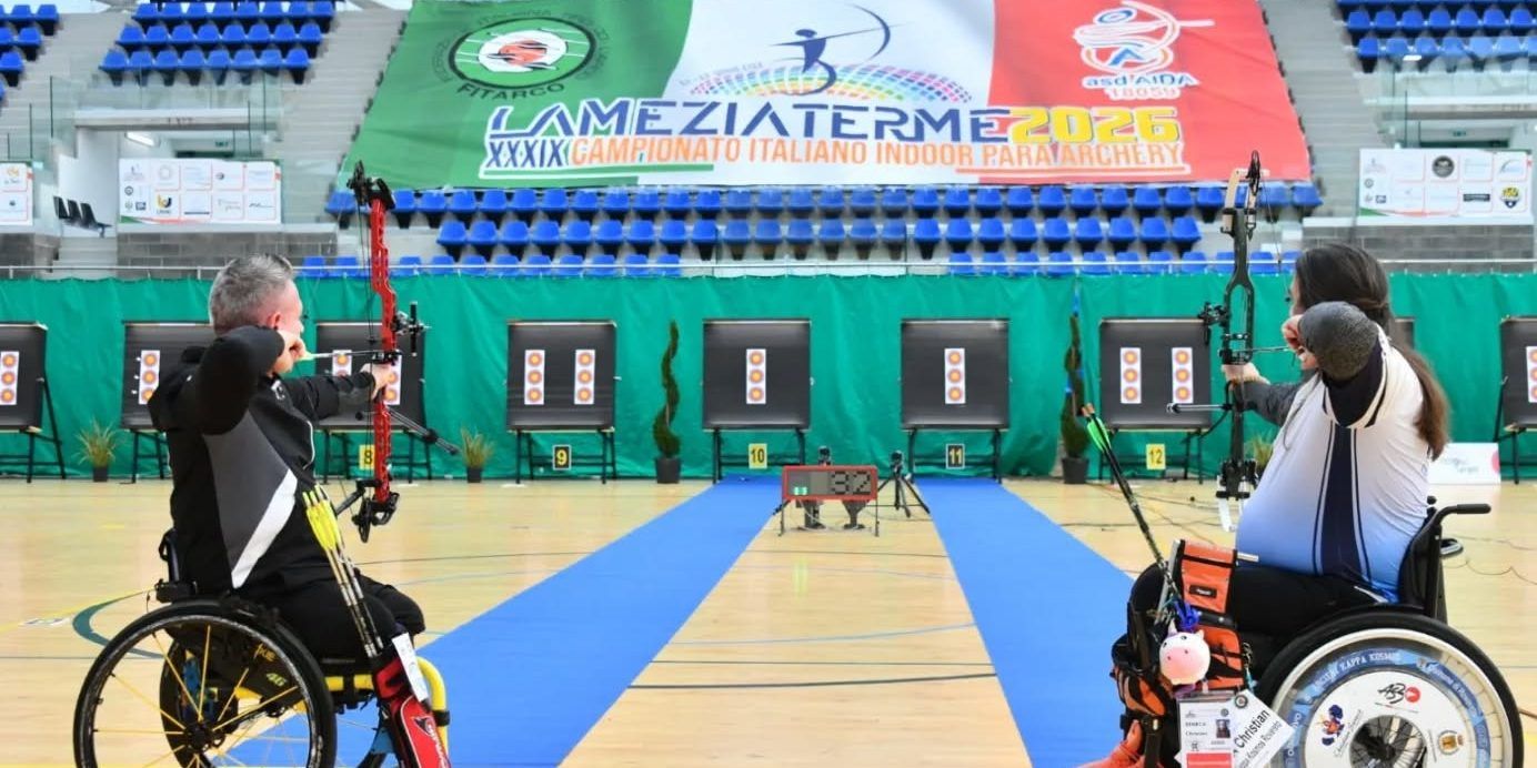 Campionato Italiano Indoor Para-Archery, a Lamezia Paolo Tonon firma il record mondiale